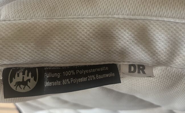 Dressur Schabracke blau/weiß, Loesdau, Maika Zimmer, Dressage Pads, Heidenrod, Image 4