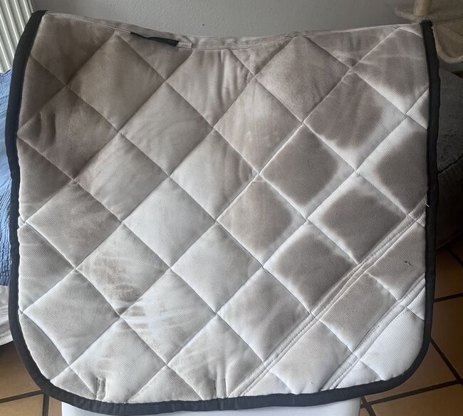 Dressur Schabracke blau/weiß, Loesdau, Maika Zimmer, Dressage Pads, Heidenrod, Image 2