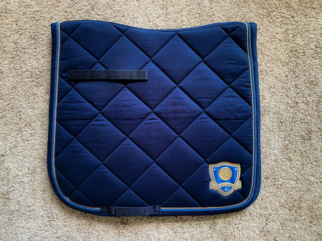 💙 Dressur Schabracke Dunkelblau / Royal Blue / Rosé Gold Gr. WB DL *NEU* 💙, Katharina Krönert, Dressage Pads, Kerpen