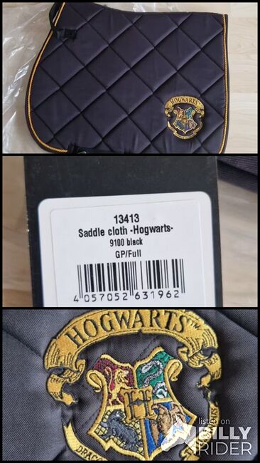 Dressurschabracke „Hogwarts“ | Harry Potter | schwarz | WB, HKM Hogwarts, Alina, Dressage Pads, Lüneburg, Image 4