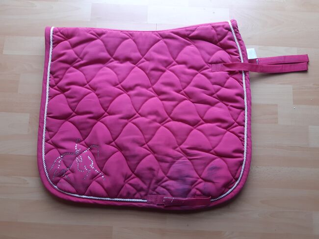 Dressur-Schabracke pink Glitzer, Katja Braun, Dressage Pads, Sankt Georgen im Schwarzwald, Image 2