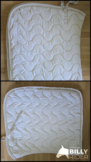 Dressurschabracke weiss, Mara, Dressage Pads, Rotkreuz, Image 3