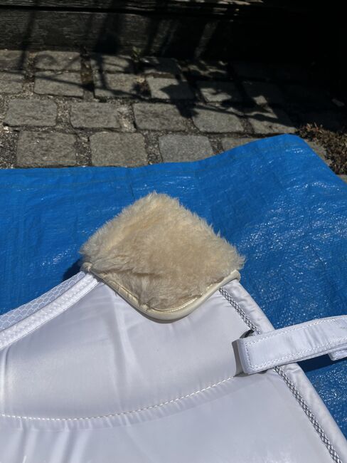 Dressurschabracke weiß Turnier Eskadron, Eskadron , Philippa Strobl, Dressage Pads, Krumbach, Image 4