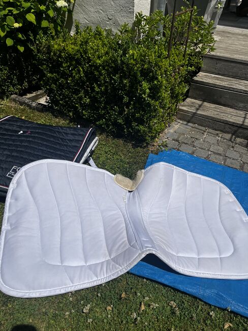Dressurschabracke weiß Turnier Eskadron, Eskadron , Philippa Strobl, Dressage Pads, Krumbach, Image 6