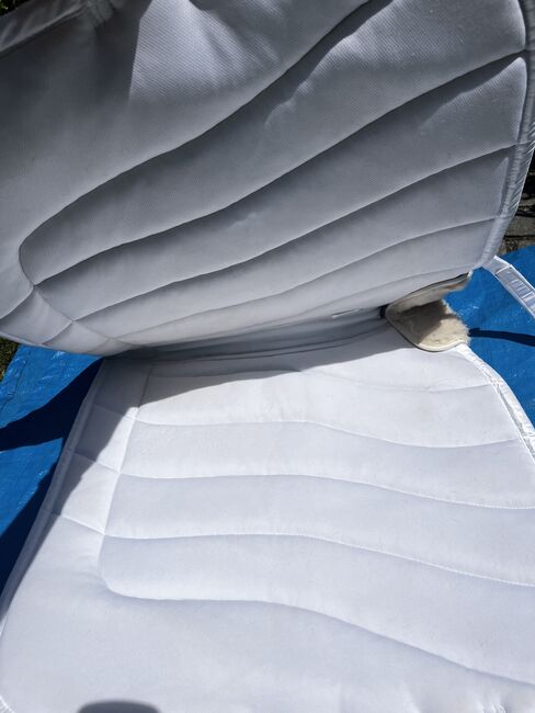 Dressurschabracke weiß Turnier Eskadron, Eskadron , Philippa Strobl, Dressage Pads, Krumbach, Image 5