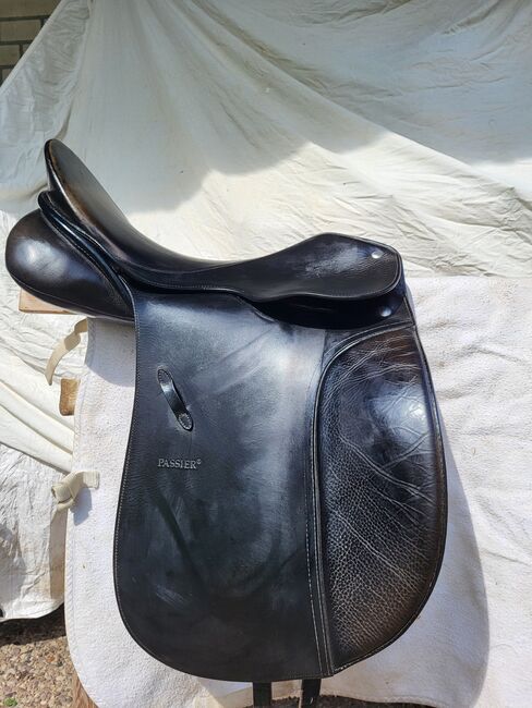 Dressursattel  Passier  Compact   Gr  2, Passier Compact, Gaby  Zbeczka, Dressage Saddle, Geestland, Image 3