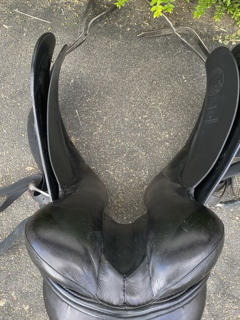 Sattel Dressur Passier Corona 2 schwarz 17“, Passier Corona 2 , Cora Pawlowske , Dressage Saddle, Halver, Image 7