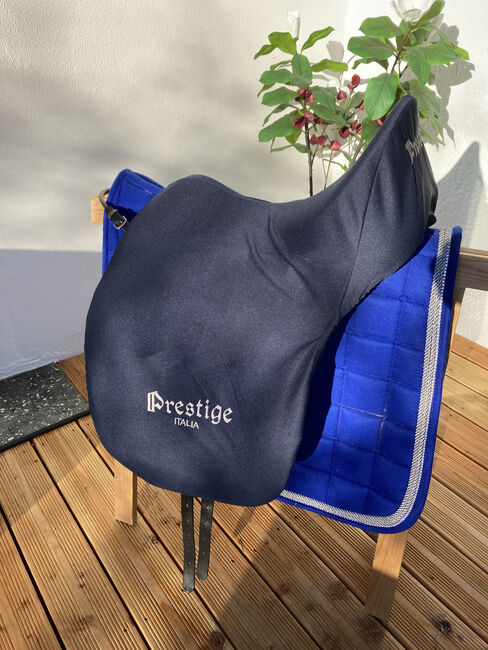 Dressursattel, Prestige Top Dressage 17/34 + 2cm, Knuth-Hansen Nitsche, Dressage Saddle, Aalen, Image 4