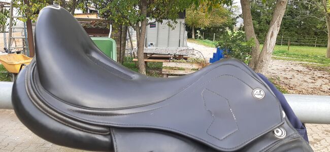 Dressursattel Prestige X Breath 17 34 top Zustand, Prestige  X Breath , Maresa, Dressage Saddle, Pfullingen, Image 4