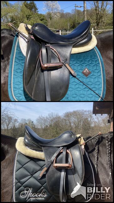 Dressursattel Stübben 17,5, Stübben  Maestoso , Zoé.S, Dressage Saddle, Nümbrecht, Image 3