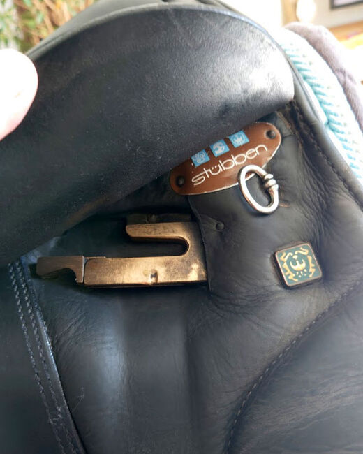 Dressursattel Stübben 17", Stübben, Janina Beilfuß, Dressage Saddle, Ahrensbök, Image 16