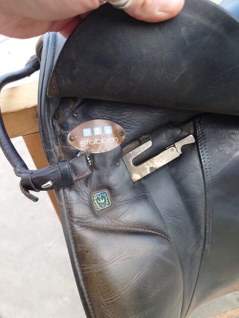 Dressursattel Stübben 17", Stübben, Janina Beilfuß, Dressage Saddle, Ahrensbök, Image 12