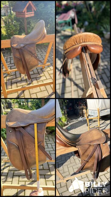 Dressursattel Stübben Krefeld 17,5 Zoll, Stübben Krefeld, Alicia Roeder, Dressage Saddle, Oelsnitz, Image 8