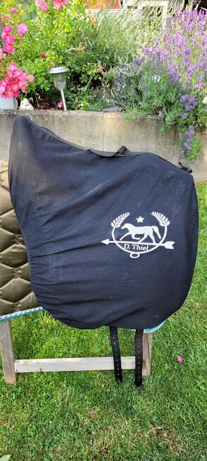 Dressursattel Trekkingsattel Thiel Bayo 18 Zoll neuwertig NP2900, Thiel Bayo, Ulrike, Dressage Saddle, Hagen, Image 10