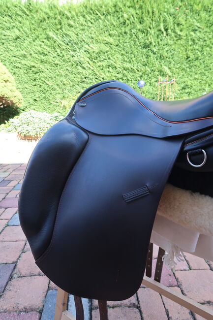 Dressursattel Velicea Magestic 18 Zoll, Velicea Magestic, Ingrid Schneider, Dressage Saddle, Sarród, Image 7