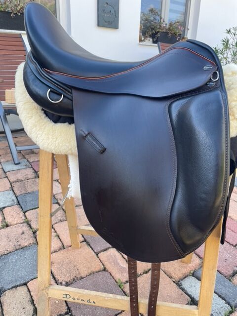 Dressursattel Velicea Magestic 18 Zoll, Velicea Magestic, Ingrid Schneider, Dressage Saddle, Sarród, Image 17