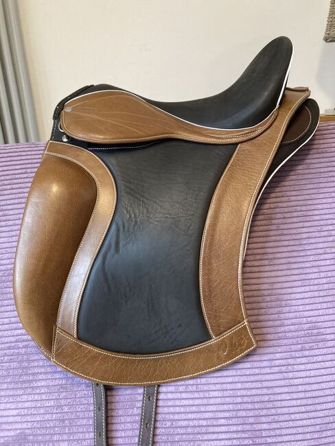 Dressursattel, Working Equitation, 17,5, Che, Julandy, Dressage Saddle, Aachen, Image 2