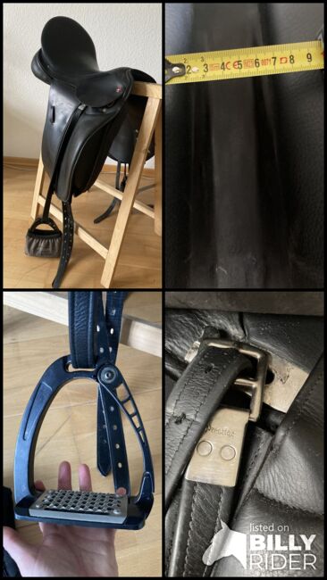 Dressursattel Albion SLK 2, 18-3 Schwarz MW, Albion, Reiser, Dressursattel, Köln, Abbildung 11