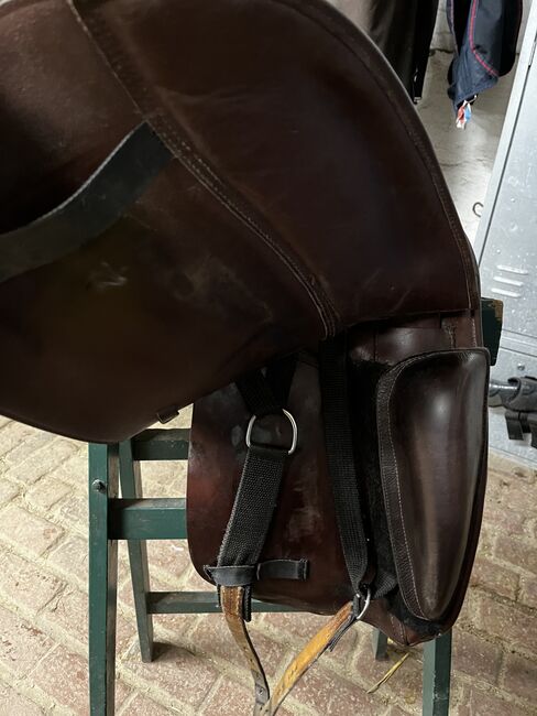 Dressursattel Braun, Nicalex Dressursattel langes Sattelblatt , Mara, Dressage Saddle, Köln, Image 4