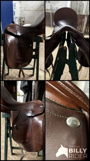 Dressursattel Braun, Nicalex Dressursattel langes Sattelblatt , Mara, Dressage Saddle, Köln, Image 8