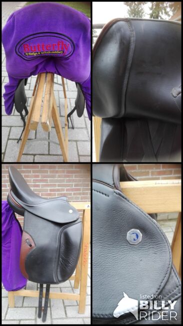 Dressursattel Butterfly 17 Zoll, Butterfly  Ute Gräf, Jona Behnken, Dressage Saddle, Varel, Image 16