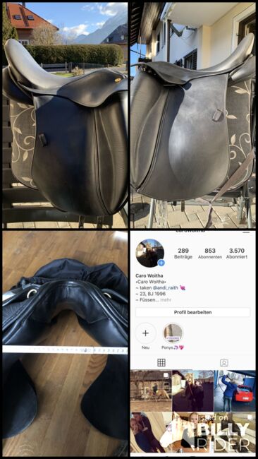 DRESSURSATTEL, Eric Thomas Hannover, Carolin Woitha, Dressage Saddle, Füssen, Image 10