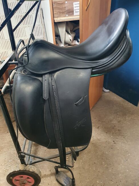 Dressursattel Erreplus Adelinde 18" SL, Erreplus  Adelinde , Stefanie , Dressursattel, Bedburg, Abbildung 4
