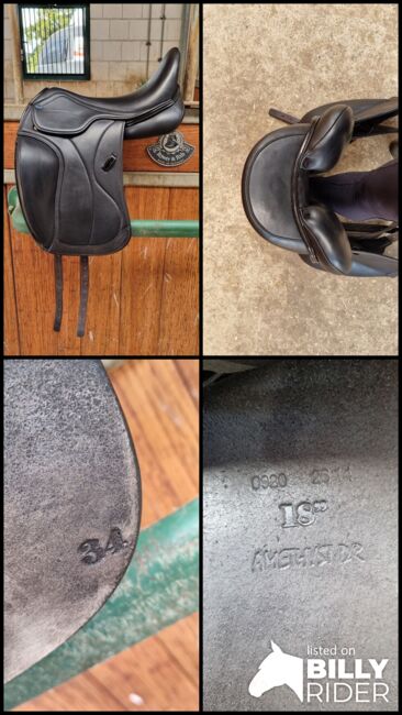 Dressursattel Euroriding Amethyst, J.Knuth, Dressage Saddle, Pokrent, Image 7