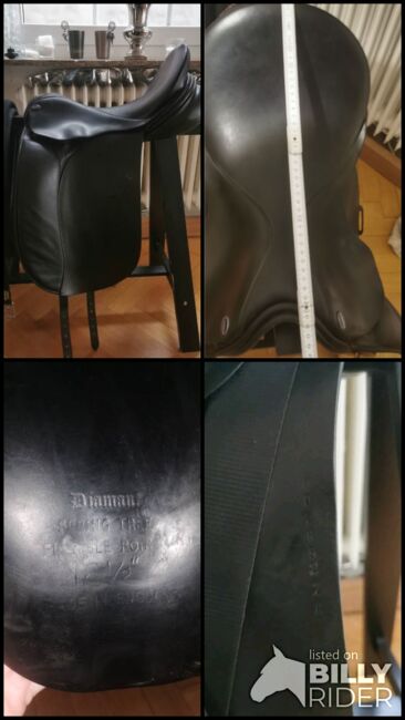 Dressursattel Euroriding Diamant 16,5, Euroriding  Diamant, Janina , Dressursattel, Beckum, Abbildung 6