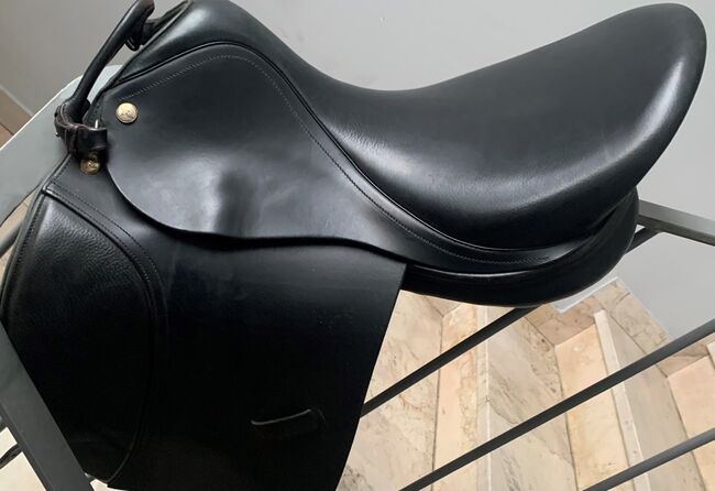 Dressursattel Harry Dabbs Mod. Elegant XF, 17,5" Kopfeisen medium, Harry Dabbs Elegant XF, Birte, Dressage Saddle, München, Image 4