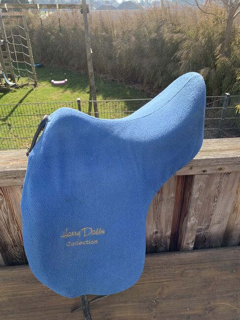 Dressursattel Harry Dabbs Mod. Elegant XF, 17,5" Kopfeisen medium, Harry Dabbs Elegant XF, Birte, Dressage Saddle, München, Image 9