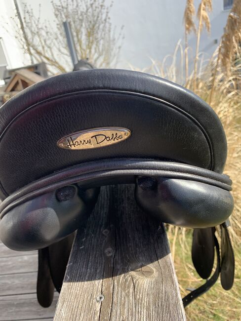 Dressursattel Harry Dabbs Mod. Elegant XF, 17,5" Kopfeisen medium, Harry Dabbs Elegant XF, Birte, Siodła ujeżdżeniowe, München, Image 7