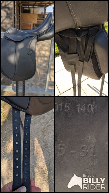 Dressursattel Hemano Aachen Deluxe 17,5, Hemano  Aachen Deluxe , Petra , Dressursattel, Bergheim , Abbildung 8