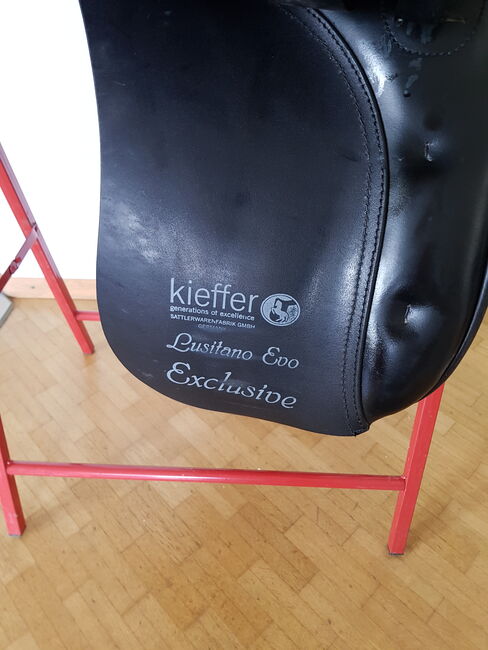 Dressursattel Kieffer Lusitano Evo Exclusiv schwarz Sitz 1 17", Kieffer Lusitano Evo Exclusiv, Anne Grosse , Dressursattel, Sindelfingen , Abbildung 7