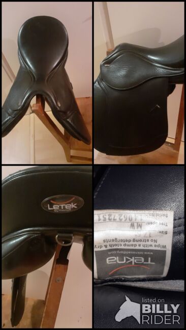 Dressursattel Tekna 17,5 Zoll, Tekna Dressursattel , Elisabeth , Reitpad, Leipzig , Abbildung 8
