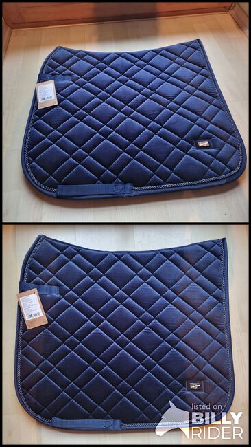 Dressur Schabracke samt navy, Ridersdeal , Corinna Stemplinger , Dressage Pads, Obernzell, Image 3