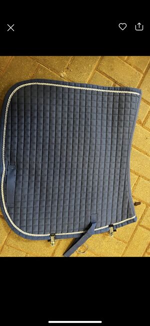 Dressurschabracke Horze blau, Horze, Samantha Türpisch, Dressage Pads, Lößnitz