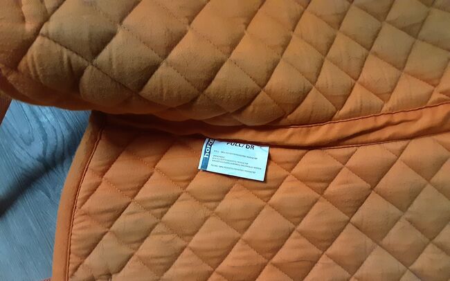 Dressurschabracke in orange von Horze, Horze, B. Saathoff, Dressage Pads, Rechtsupweg, Image 2