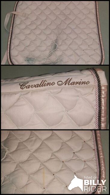 Dressurschabracke Rosa mit Strass Cavallino Marino, Covalliero, Katrin Maruhn, Dressage Pads, Tornesch, Image 4