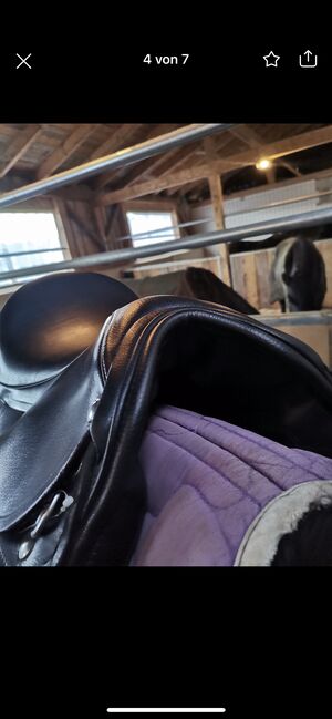 Dressursattel 16 Zoll, Loesdau, Clara großmann, Dressage Saddle, Luckau, Image 2