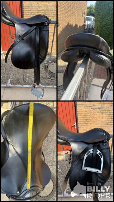 Dressur Sattel 17,5 KW, Loesdau, Nina, Dressage Saddle, Selm, Image 13