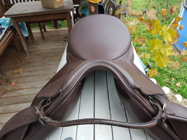 Dressursattel, 17 Zoll, Tekna, braun, Tekna  Icelandik, s-line, Heike Oestern , Dressage Saddle, Zellertal, Image 8