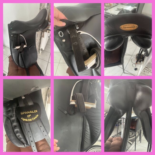 Dressursattel 17 Zoll / Neuwertig, Spanaldi Regalo del Cavallo , Anna Denter, Dressage Saddle, Greven 