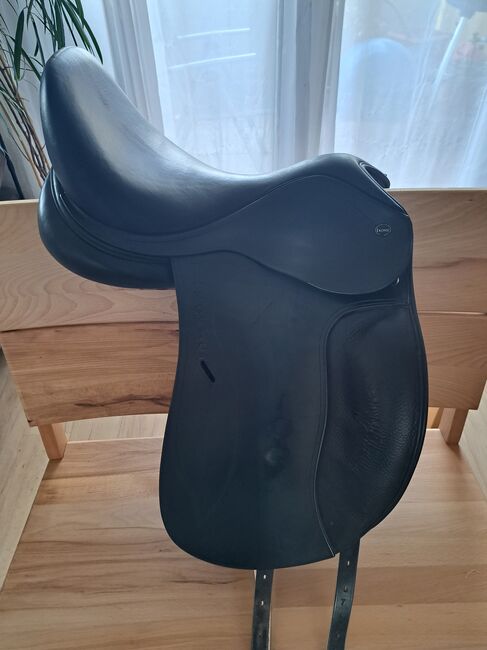 Dressursattel, 18 Zoll, Ikonic Classic Line 1601, Doppelblatt, Ikonic Classic Line 1601, Miriam, Dressage Saddle, Stuttgart, Image 6