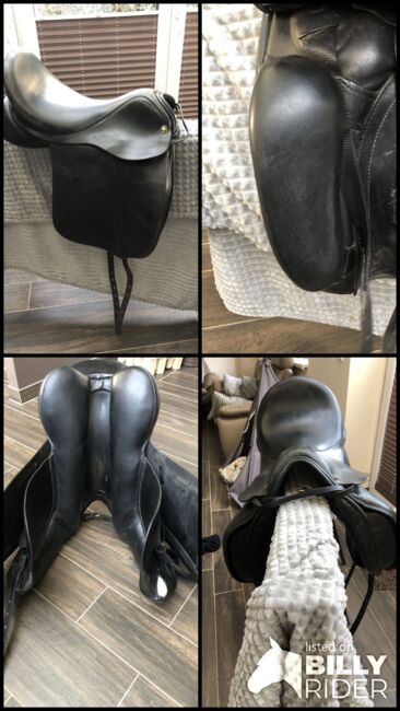 Dressursattel, Ainsley, 17,5 Zoll, Ainsley  Phantom , Britta, Dressage Saddle, Haren, Image 10