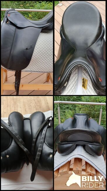 Dressursattel Albion SLK 17“ hoher Widerrist kurz mittlere Kammer, Albion  SLK HH, Verena Moser, Dressage Saddle, Hauzenberg , Image 6