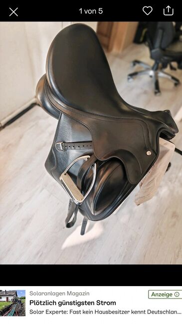 Dressursattel, Bates  Artiste, Petra Lutterberg , Dressage Saddle, Mönchengladbach , Image 3