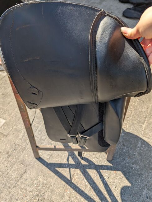 Dressursattel Butterfly Uta Gräf 18" Tiefsitzer schwarz, Butterfly  Uta Gräf , Maren , Dressage Saddle, Garrel, Image 5