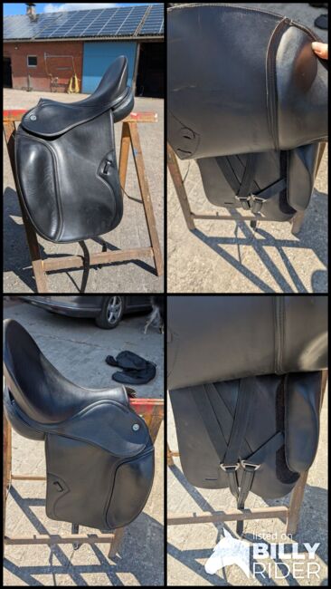 Dressursattel Butterfly Uta Gräf 18" Tiefsitzer schwarz, Butterfly  Uta Gräf , Maren , Dressage Saddle, Garrel, Image 11