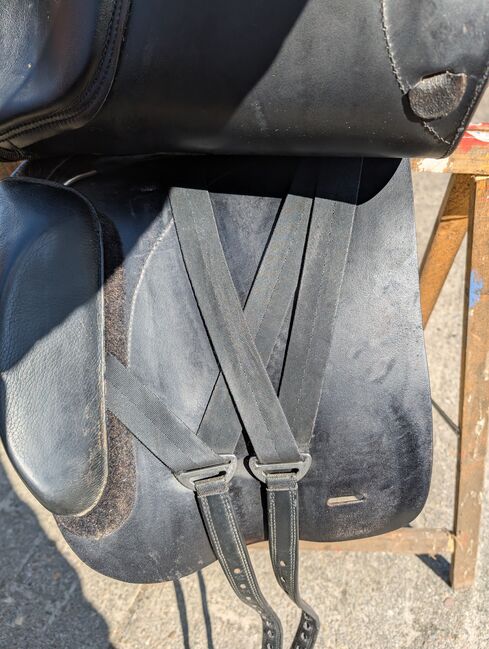 Dressursattel Butterfly Uta Gräf 18" Tiefsitzer schwarz, Butterfly  Uta Gräf , Maren , Dressage Saddle, Garrel, Image 8
